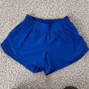 Women's Blue Athletic Shorts
